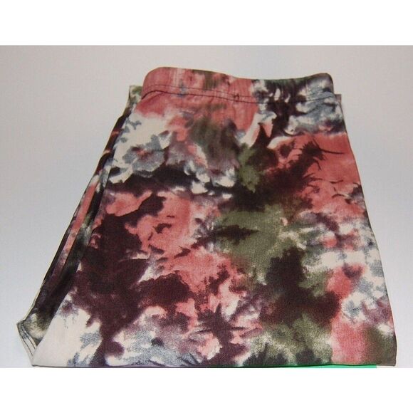 One Size‎ Reg Womens Pink, Black, Green High Waist Tie Dye Leggings Womens Yoga - Picture 2 of 8